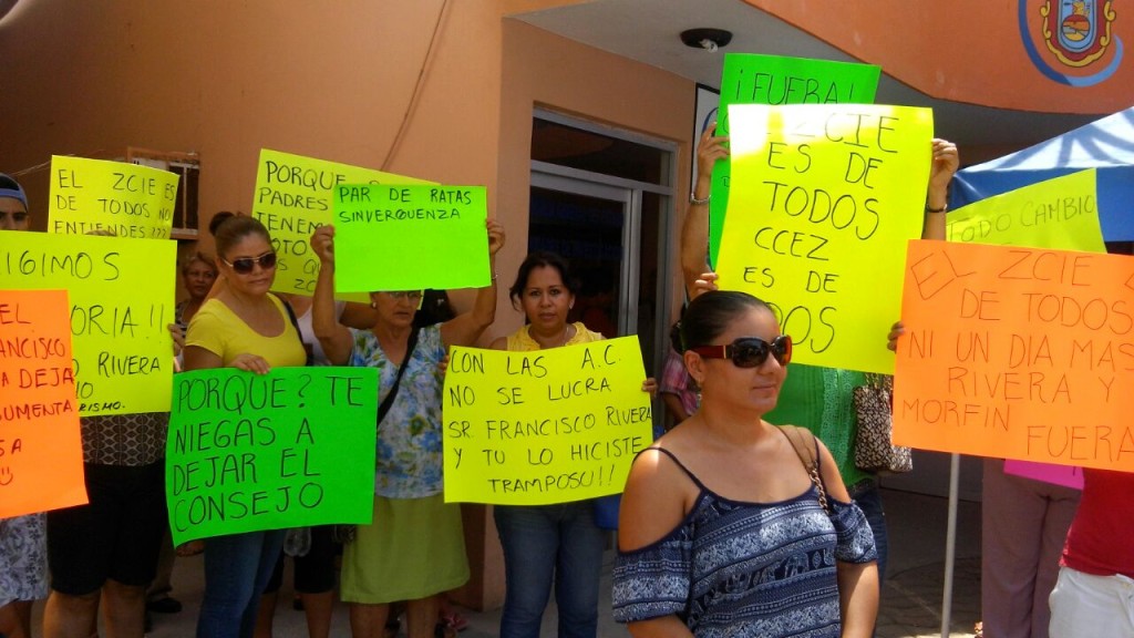 protestas en el ministerio publico