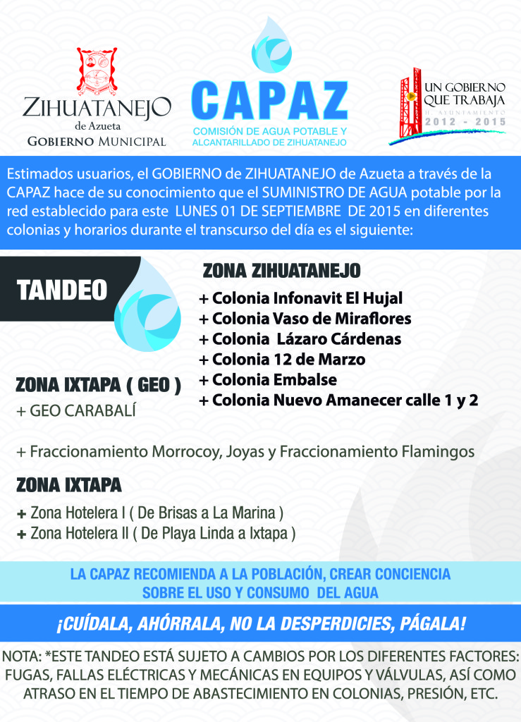 TANDEO CAPAZ 1-sep-15