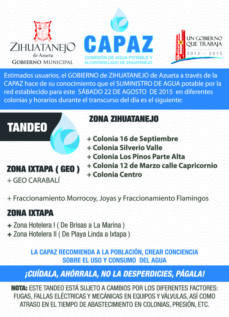 TANDEO CAPAZ 22-ago-2015
