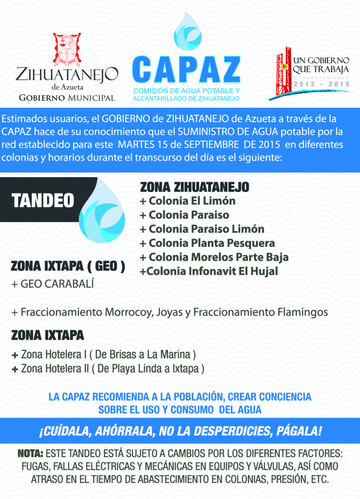 TANDEO CAPAZ 15-sep-2015