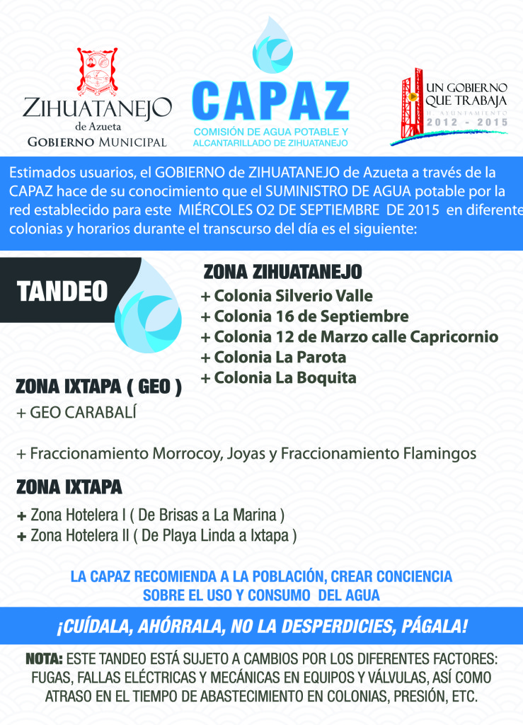 TANDEO CAPAZ 2-sep-2015