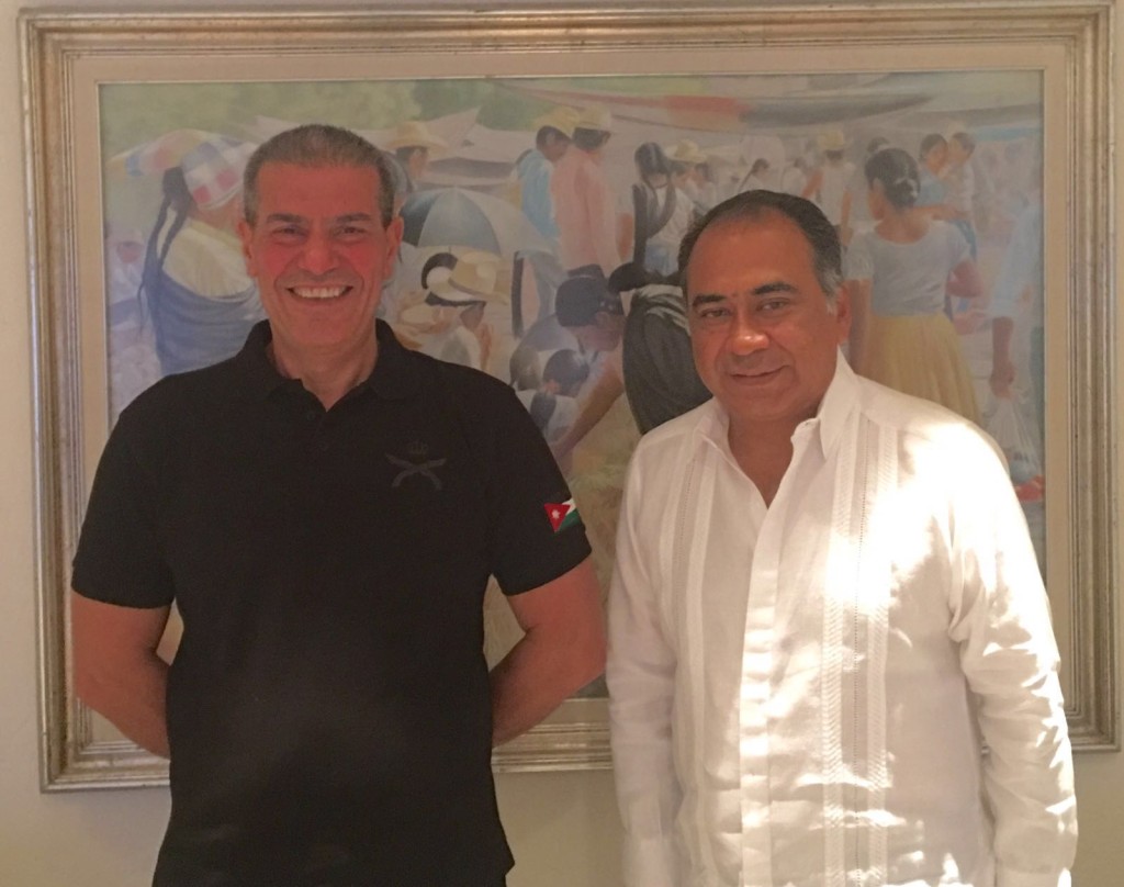 SE REUNIERON EL GOBERNADOR HÉCTOR ASTUDILLO FLORES Y EL EXCELENTÍSIMO EMBAJADOR, IBRAHIM ABDULKARIM MANSOOR OBEIDAT