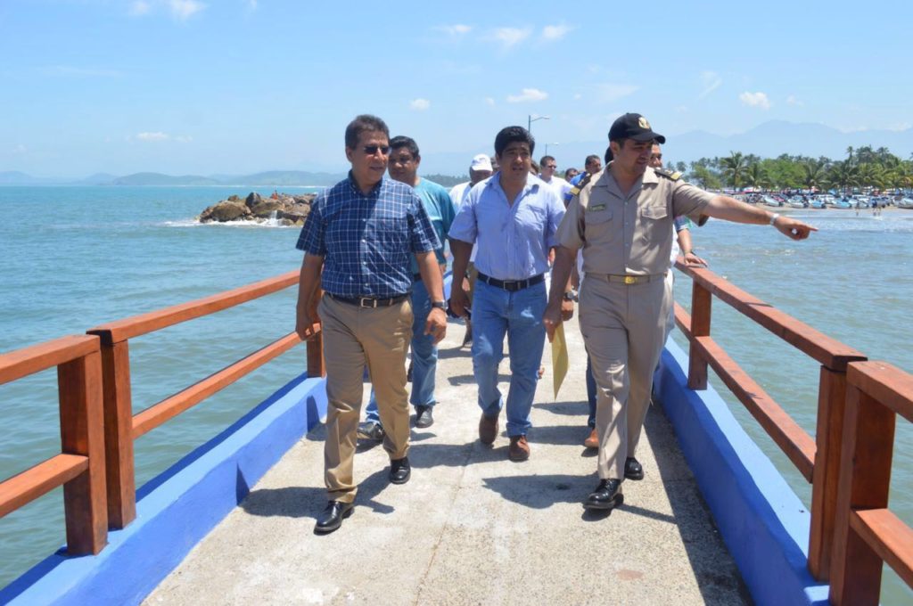 Muelle playa Linda