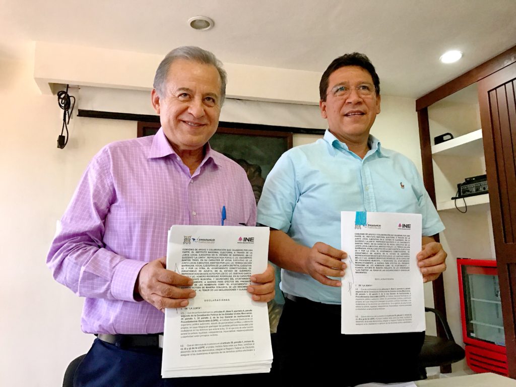 Convenio con INE