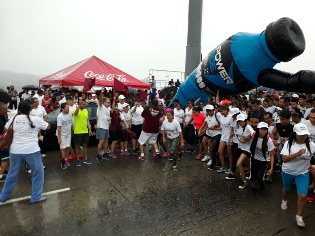 Se realiza en Acapulco y Zihuatanejo la 14 carrera contra las adicciones