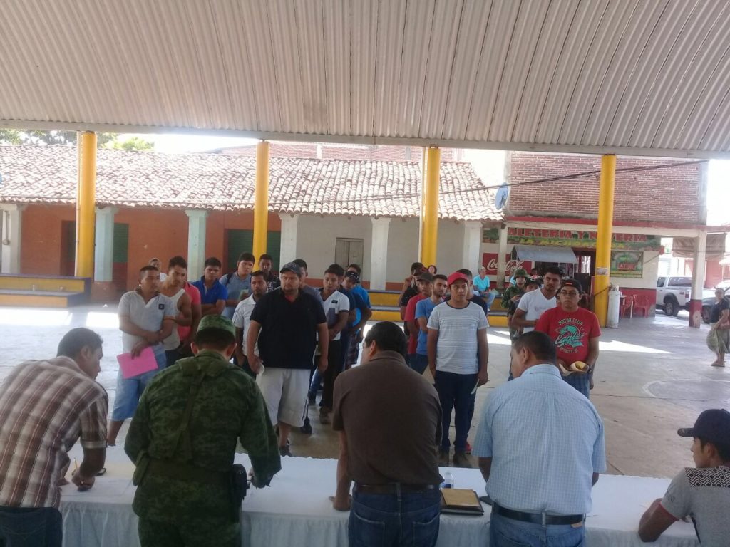 75 jovenes enlistados