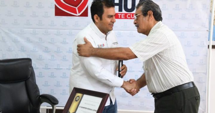 JSA ENTREGÓ RECONOCIMIENTO AL PERIODISTA RANFERI ROSAS LÓPEZ POR SUS 50 AÑOS DE TRAYECTORIA EN EL PERIODISMO