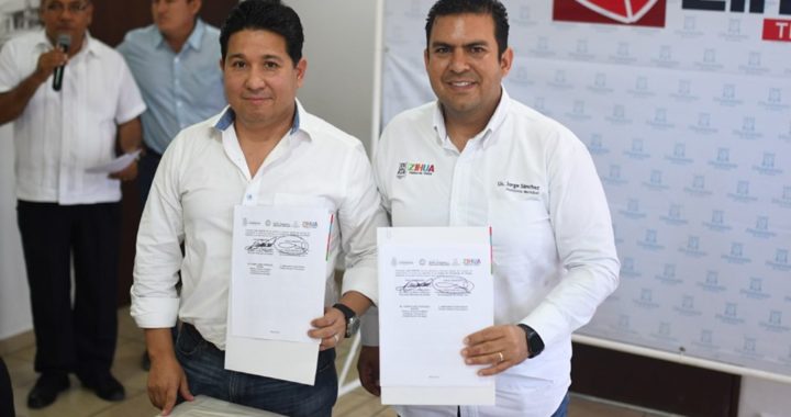 GOBIERNO MUNICIPAL FIRMA CONVENIO CON SEMAREN