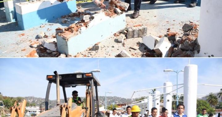 ARRANCARON LOS TRABAJOS DEL NUEVO MUELLE DE ZIHUATANEJO