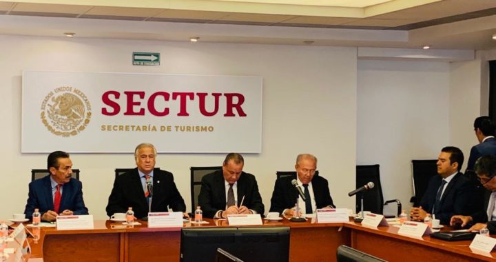 REUNIÓN DE LOS SECRETARIOS DE TURISMO, ERNESTO RODRÍGUEZ Y MIGUEL TORRUCO; BUSCAN CONSOLIDAR A IXTAPA ZIHUATANEJO EN EL TURISMO