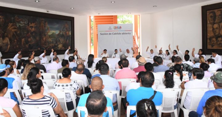 JSA ENCABEZÓ PRIMERA SESIÓN ABIERTA DE CABILDO EN LO QUE VA DE SU ADMINISTRACIÓN