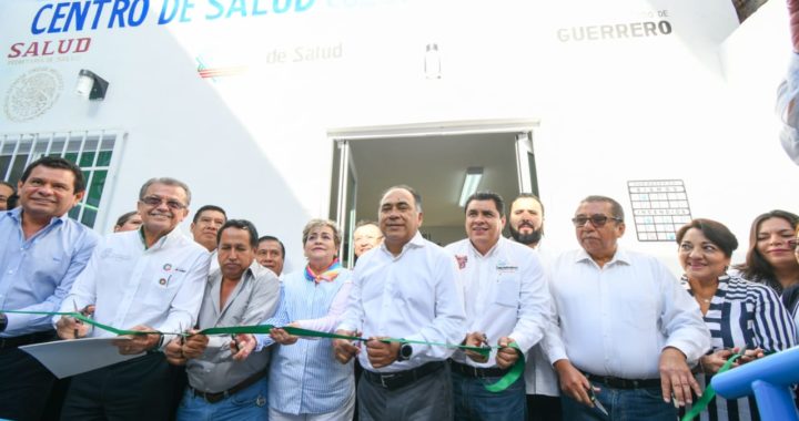 CONTINUARÁ EL GOBIERNO ESTATAL INVIRTIENDO EN INFRAESTRUCTURA HOSPITALARIA; ENTREGA HAF CENTRO DE SALUD EN CHILPANCINGO