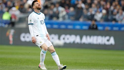 CONMEBOL SOLO DARÍA DOS JUEGOS DE SUSPENSIÓN A LIONEL MESSI