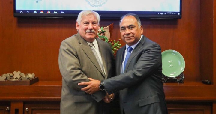 TRATAN ASTUDILLO Y EL JEFE DE LA OFICINA DE LA PRESIDENCIA, ALFONSO ROMO, DIVERSOS TEMAS QUE HAN COMPLICADO LA DISTRIBUCIÓN DEL FERTILIZANTE