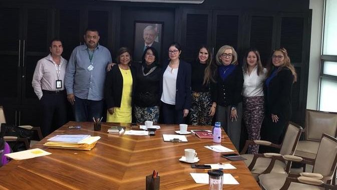 Se reúne presidenta del DIF de Coyuca de Benítez con la presidenta del DIF nacional 