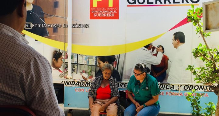 Otorga el PT medicinas y consultas gratis en San Jerónimo 