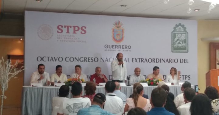 CLAUSURAN EL OCTAVO CONGRESO NACIONAL DE TRABAJADORES DE LA SECRETARIA DEL TRABAJO Y PREVISIÓN SOCIAL