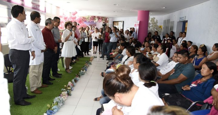 CLAUSURAN LA SEMANA MUNDIAL DE LACTANCIA MATERNA EN EL HOSPITAL DE LA MADRE Y EL NIÑO GUERRERENSE