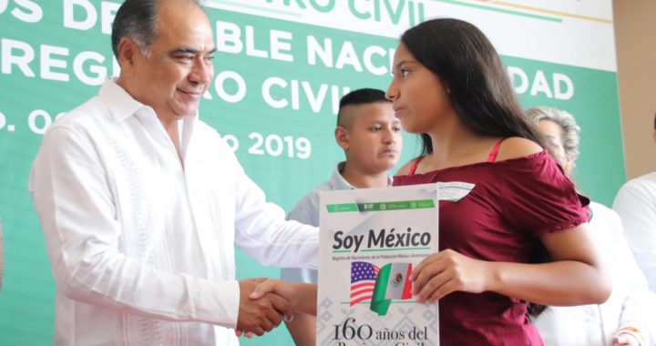 CONMEMORA ASTUDILLO 160 ANIVERSARIO DEL REGISTRO CIVIL EN GUERRERO