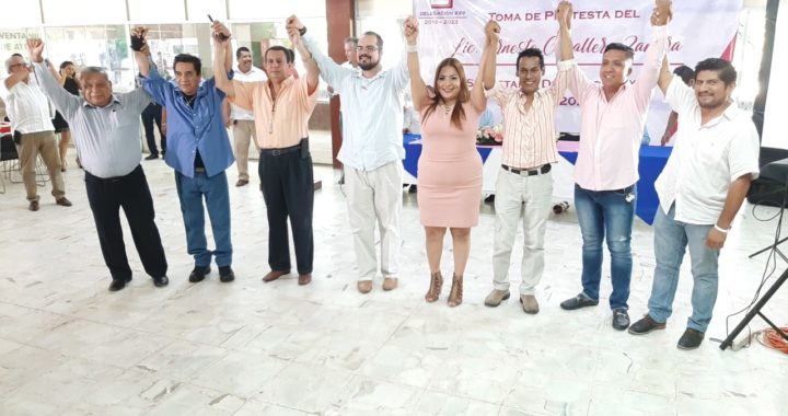 Asume Ernesto Caballero la dirigencia de la delegación XXV del SNRP en Acapulco 