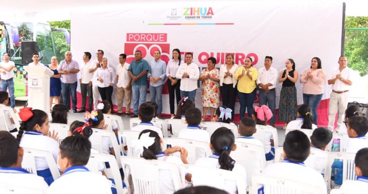 Presidente Jorge Sánchez y esposa Lizette Tapia impulsan acciones para prevenir accidentes en el hogar