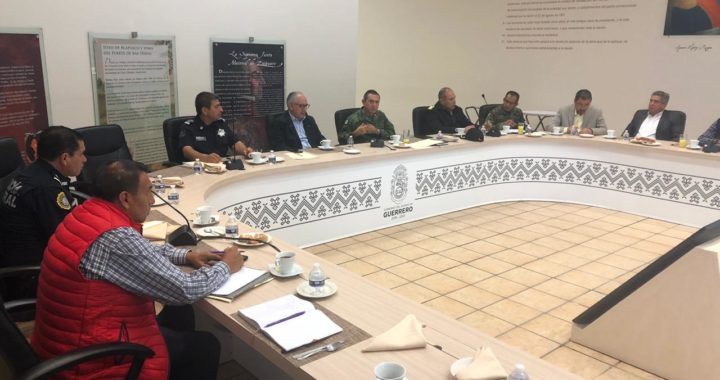 Sesiona Coordinación Estatal para la Construcción de la Paz y acuerdan coordinación institucional tras paso de «Narda»
