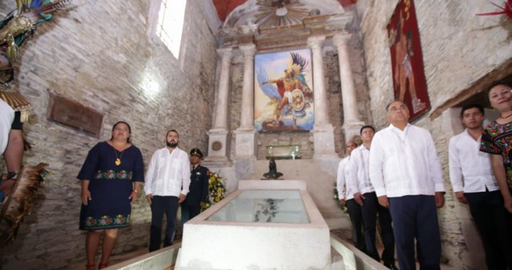 HONRA EL GOBERNADOR HÉCTOR ASTUDILLO EL LEGADO DE CUAUHTÉMOC, EL ÚLTIMO EMPERADOR AZTECA