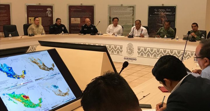 REVISA EL GOBERNADOR ESTRATEGIAS DE SEGURIDAD EN EL ESTADO Y ESQUEMA DE PROTECCIÓN CIVIL POR LLUVIAS