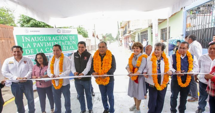 EN CHILPANCINGO HAREMOS LA MAYOR CANTIDAD DE CALLES EN TODA LA HISTORIA; ENTREGA EL GOBERNADOR TRES VIALIDADES CON INVERSIÓN 6.8 MDP