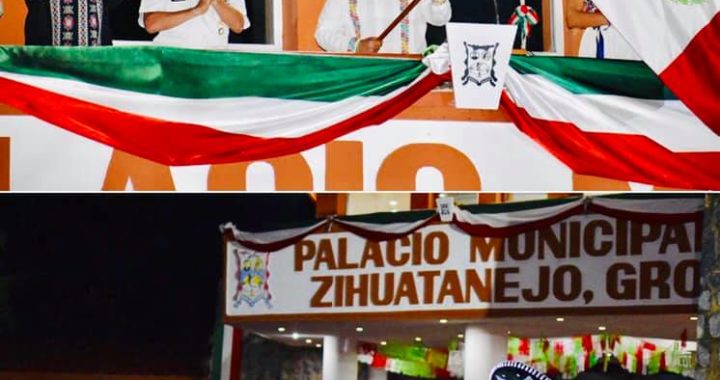 Miles de personas disfrutan fiesta mexicana de Independencia que ofreció el Ayuntamiento Alcalde Jorge Sánchez Allec y Fuerzas Armadas encabezan ceremonia del Grito