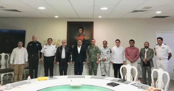 REVISAN EL GOBERNADOR E INTEGRANTES DE LA MESA DE COORDINACIÓN TEMAS DE SEGURIDAD, LA VISITA DE AMLO Y EL BALANCE DE DAÑOS POR «NARDA»
