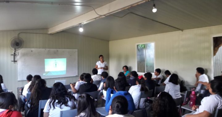 PAIMEF LLEVA TALLERES A PLANTELES EDUCATIVOS DE LA ZONA NORTE A FIN DE ERRADICAR LA VIOLENCIA