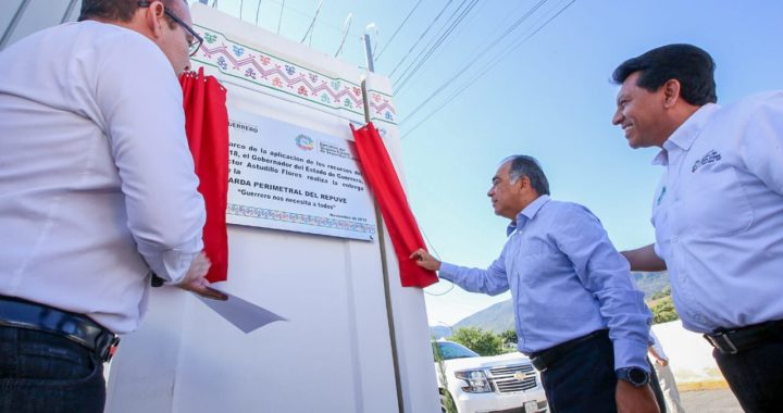 SE FORTALECE CON OBRAS Y EQUIPO A LAS ÁREAS DE SEGURIDAD EN EL ESTADO: ASTUDILLO FLORES