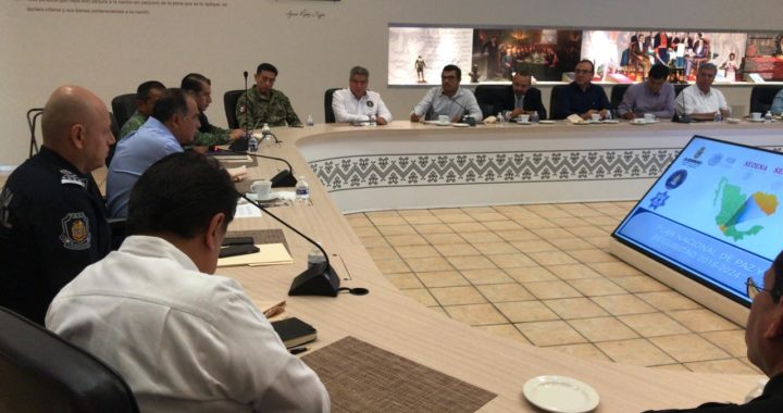 REVISA LA MESA DE COORDINACIÓN OPERATIVOS DEL ASUETO VACACIONAL Y LA PRÓXIMA VISITA DEL PRESIDENTE LÓPEZ OBRADOR