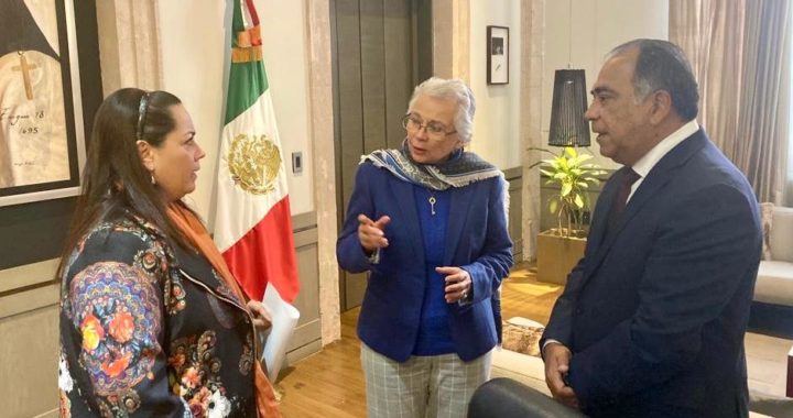 SE REÚNE EL GOBERNADOR HÉCTOR ASTUDILLO CON LA TITULAR DE SEGOB, OLGA SÁNCHEZ CORDERO, ABORDAN DIVERSOS TEMAS SOCIALES Y DE GOBERNABILIDAD