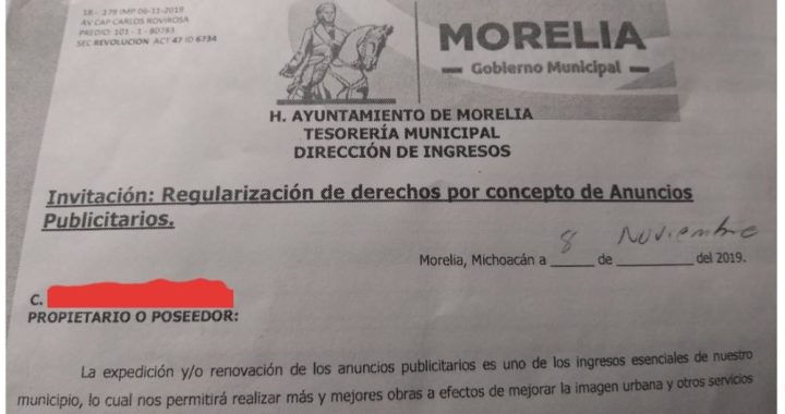 Va Ayuntamiento contra publicidad irregular en lonas y anuncios en muros 