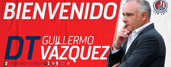 San Luis oficializa la llegada de Memo Vázquez