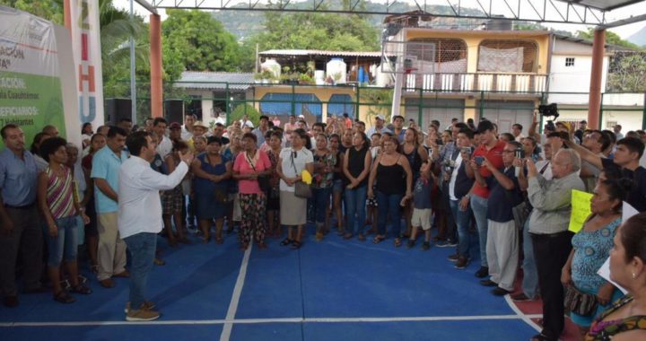 Colonos de la Cuauhtémoc agradecen obras realizadas por el gobierno de Jorge Sánchez Allec