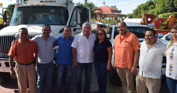 HISTORICA  INVERSIÓN EN EL PARQUE VEHICULAR POR EL GOBIERNO MUNICIPAL DE PETATLÁN