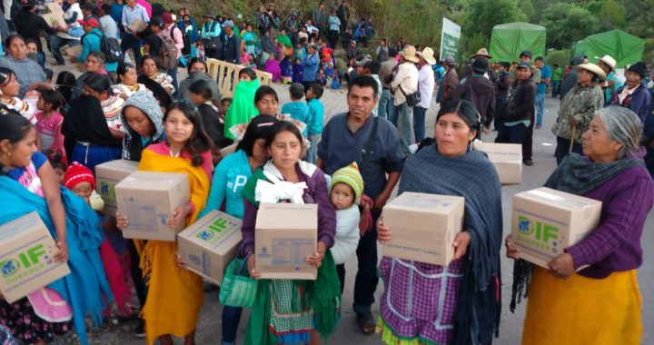 LLEGA APOYO A FAMILIARES DE LAS VÍCTIMAS EN CHILAPA DE ÁLVAREZ