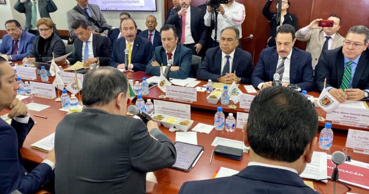 PARTICIPA EL GOBERNADOR HÉCTOR ASTUDILLO EN REUNIÓN DE LA COMISIÓN DE SEGURIDAD DE LA CONAGO
