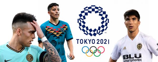 Los futbolistas que podrían perderse Tokio 2021