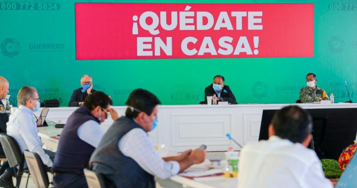 REVISAN AVANCE DEL COVID-19 E INCIDENCIA DELICTIVA EN GUERRERO