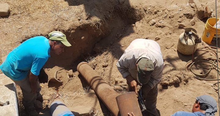 CAPAZ sigue reactivando el suministro de agua