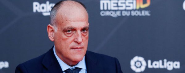 Javier Tebas quiere reanudar LaLiga el 12 de junio