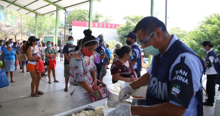 ENTREGAN 33 MIL RACIONES DE COMIDA CALIENTE A DIARIO EN LOS COMEDORES COMUNITARIOS: PÉREZ CALVO