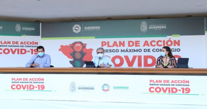 «TODAVÍA EN GUERRERO ESTAMOS EN ROJO, EL CONTAGIO POR COVID-19 ESTÁ EN SU MÁXIMO»: CARLOS DE LA PEÑA