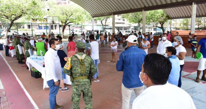 Ante contingencia Covid-19 cientos de familias son beneficiadas con comedores comunitarios