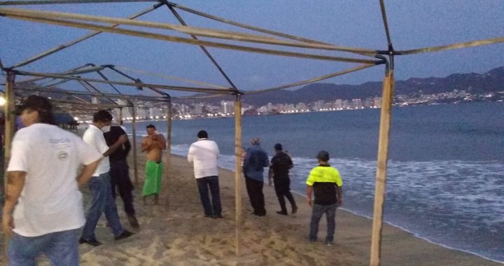 En otro operativo de prevención contra el COVID-19, dispersan a 231 personas en Acapulco