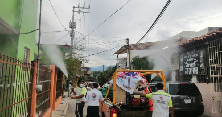 Intensifican labores de limpieza en calles y colonias de Tecpan 